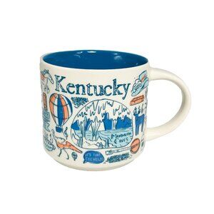 Starbucks Kentucky Coffee Mug Been There Series 2018 Blue 14 Oz
